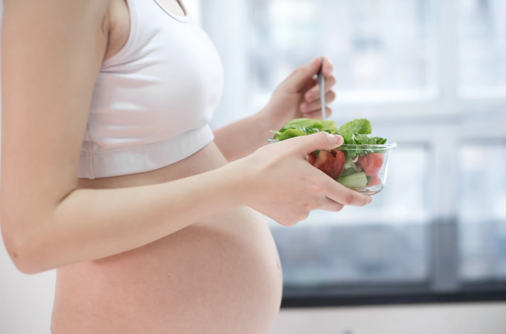 mẹ bầu ăn uống lành mạnh giảm táo bón đầy hơi thai kỳ