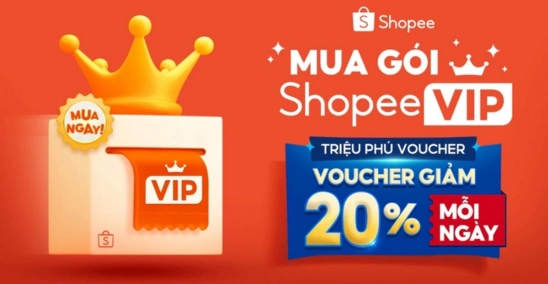 Shopee VIP l&agrave; g&oacute;i hội vi&ecirc;n trả ph&iacute; của Shopee