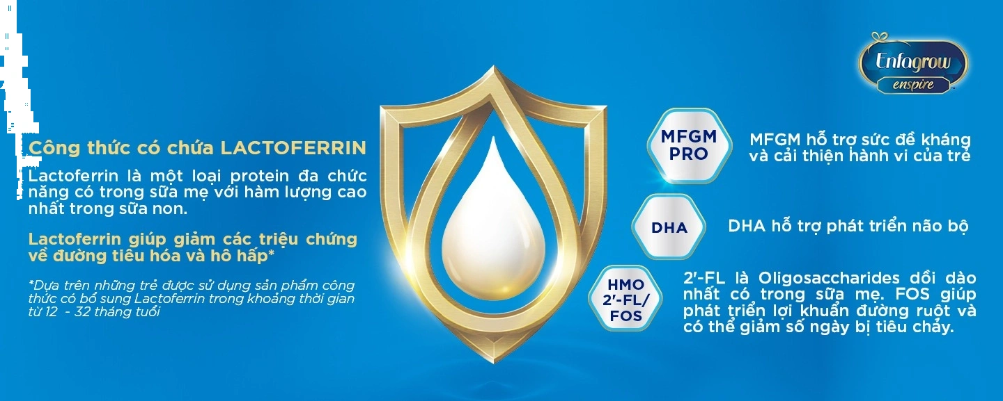 Thành phần nổi bật của sữa Enfagrow Enspire