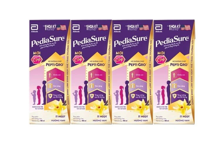 Sữa bột pha sẵn Pediasure hương vani