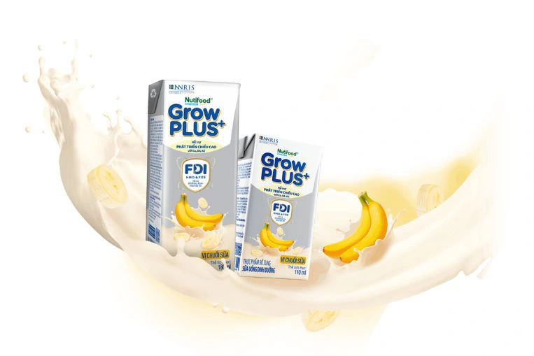 Sữa growplus vị chuối
