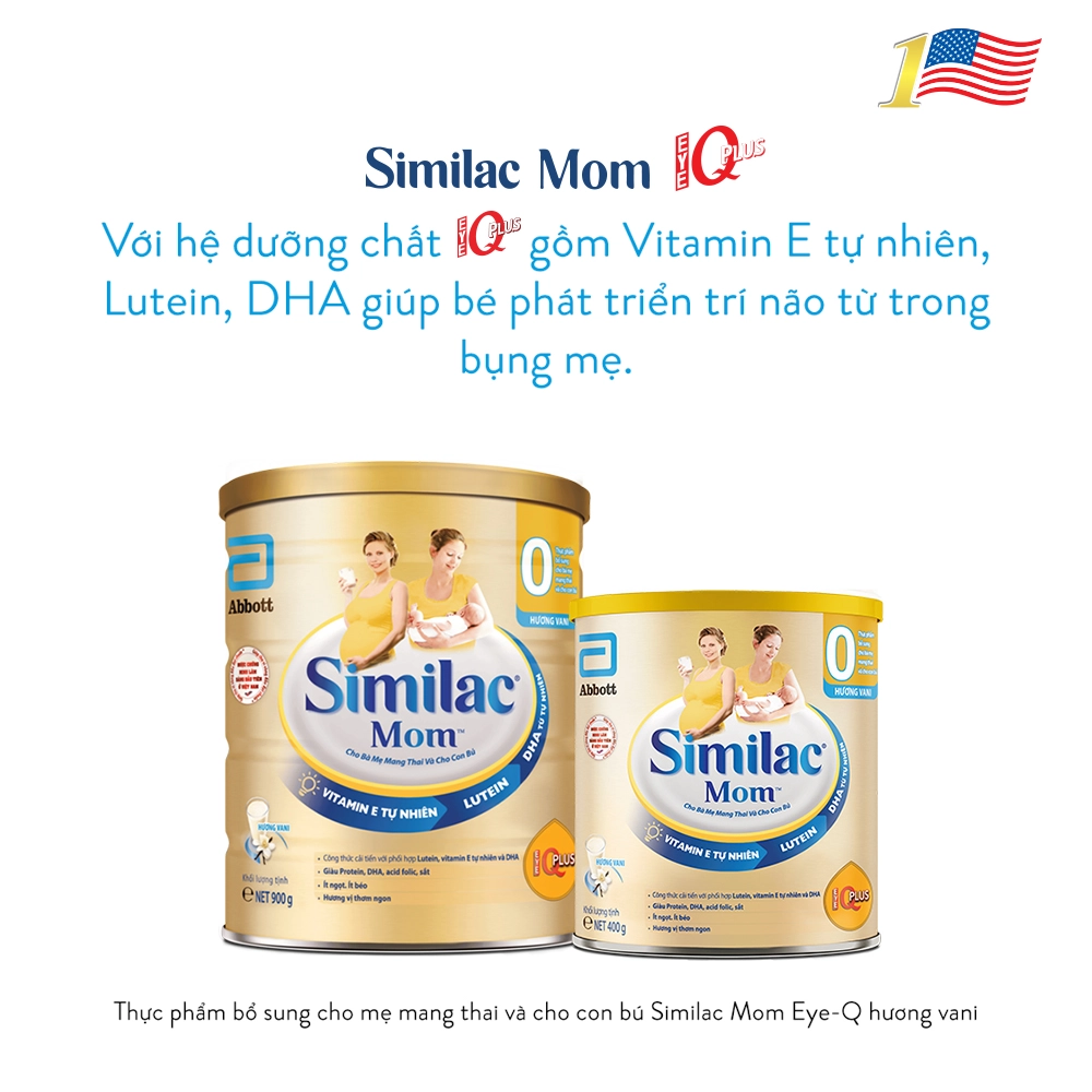    Similac Mom Hương Vani, 900g