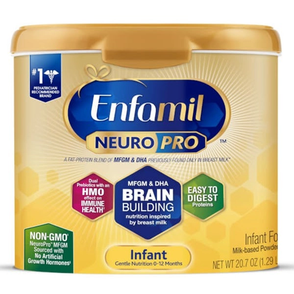 Enfamil NeuroPro Infant Formula, 0 - 12 tháng, 587g - Sự lựa chọn được các bà mẹ tin dùng (Nguồn: www.concung.com)