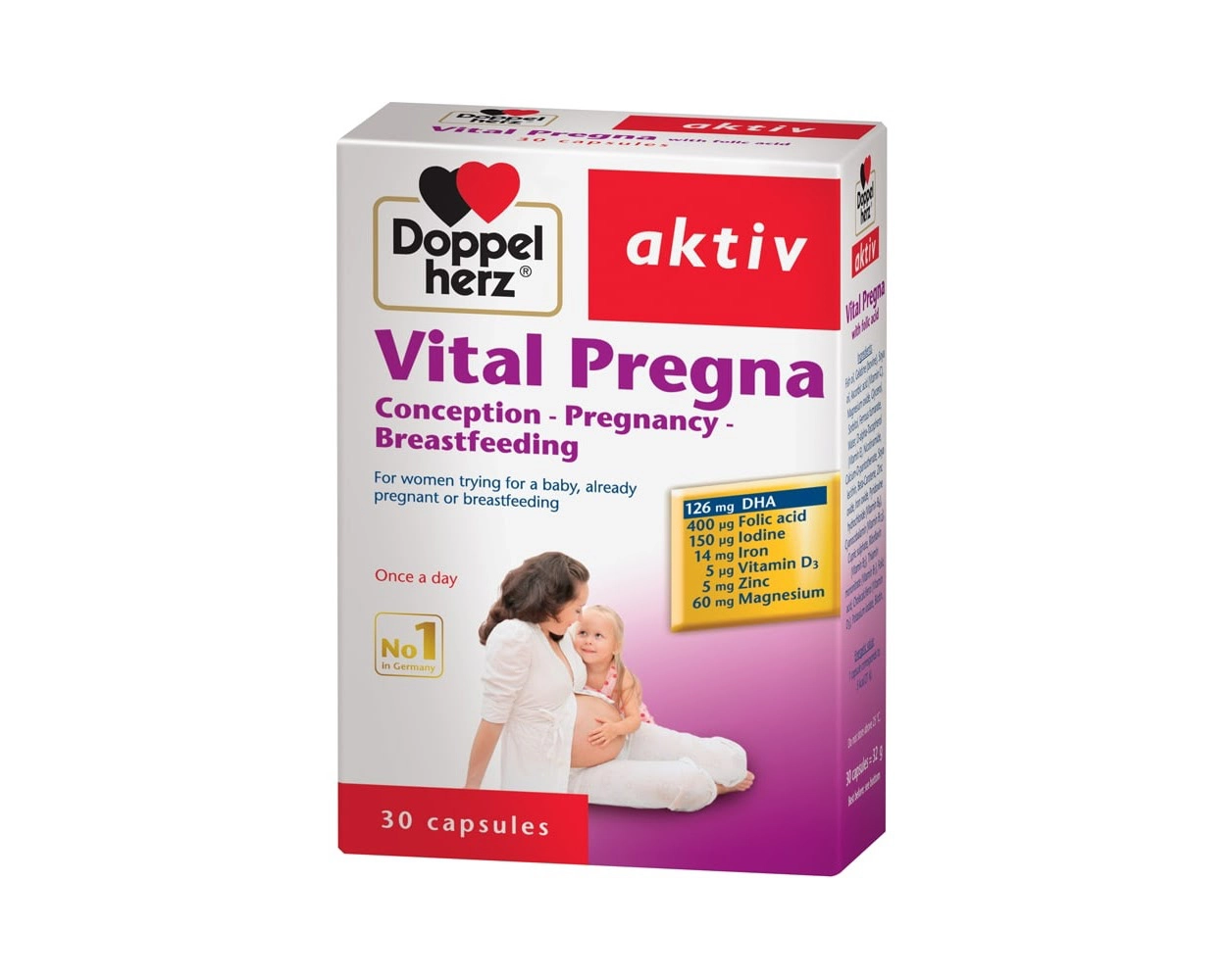    Vitamin Vital Pregna giúp tăng cường sức đề kháng