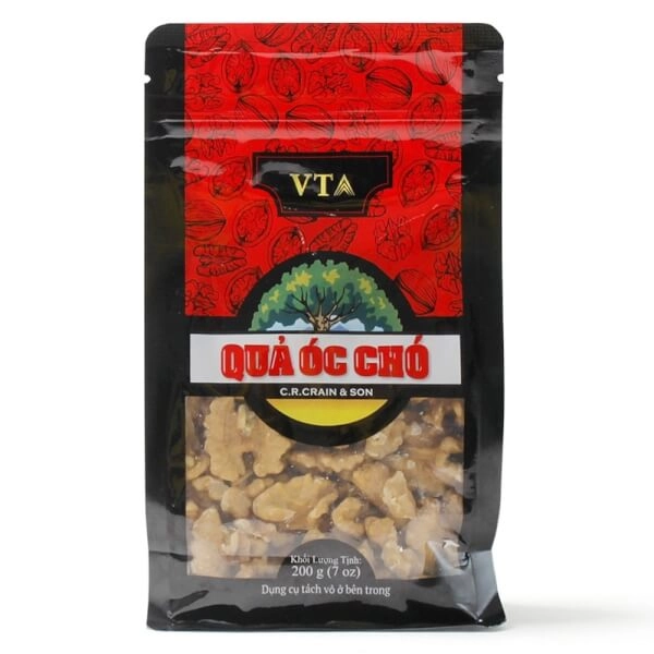    Nhân Hạt óc chó 200g Việt Tam Anh (Nguồn: concung.com)