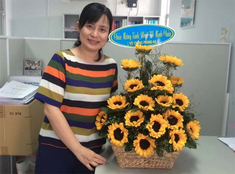    Chân dung bác sĩ Lê Thị Minh Châu