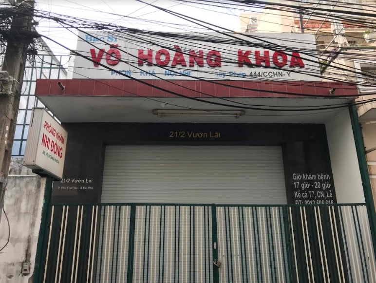 Phòng khám chuyên khoa nhi – Bác sĩ Nguyễn Phương Khanh