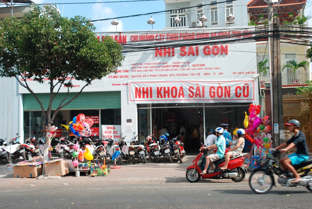    Phòng khám Nhi khoa Sài Gòn được nhiều ba mẹ tin tưởng trong suốt những năm qua (Nguồn: Internet)