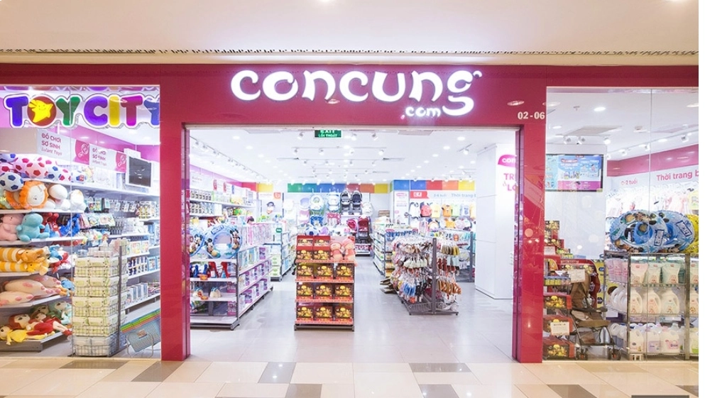    Chuỗi siêu thị Con Cưng - địa chỉ mua sắm cho mẹ và bé (Ảnh: Con Cưng)