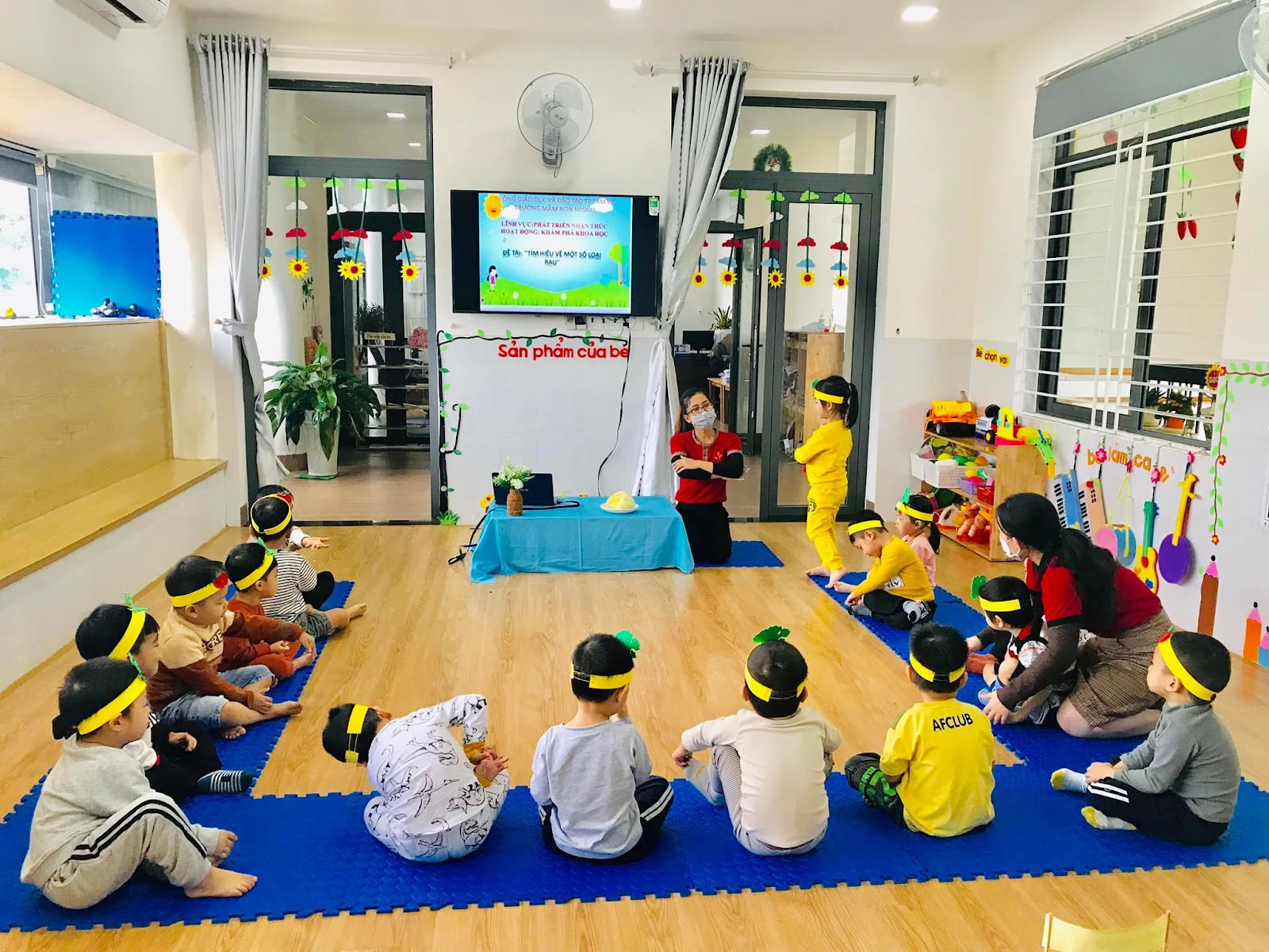 Phương pháp giáo dục sớm Montessori được áp dụng tại trường Misaki (Nguồn: Fanpage trường)