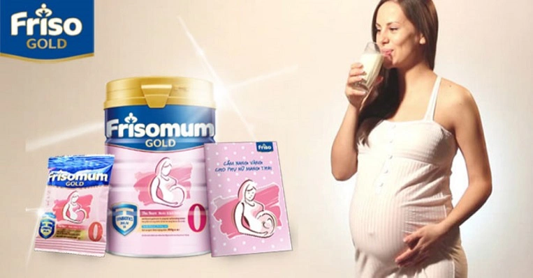 sữa bầu Friso Mum Gold cho giai đoạn 3 tháng đầu