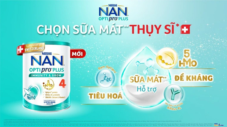 sữa NAN optipro số 2