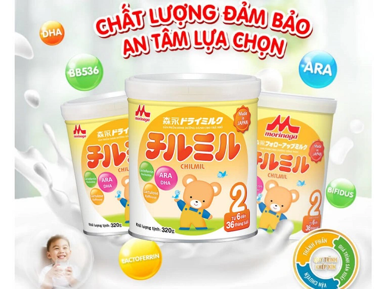 sữa Morinaga số 2