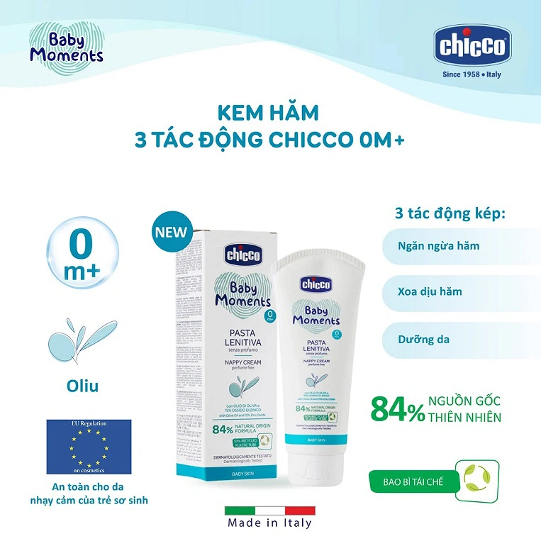 chống hăm cho bé Chicco