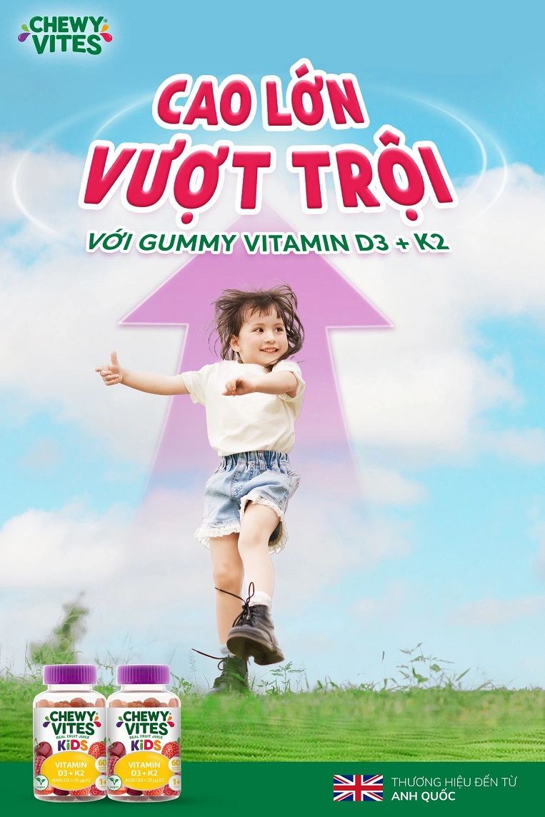 vitamin tăng chiều cao cho bé 2 tuổi