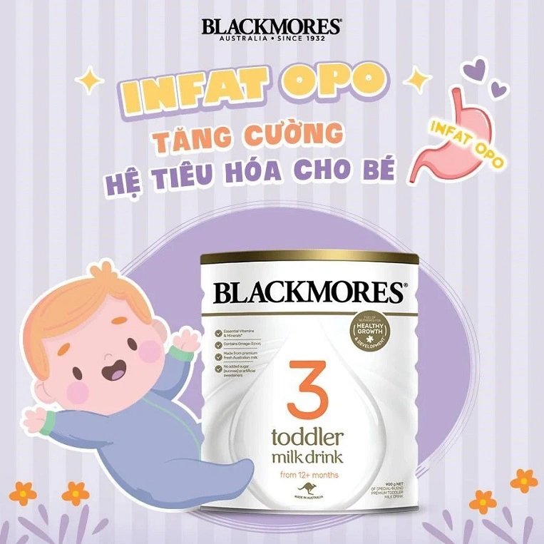 sữa blackmores đến từ úc