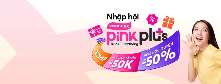 nuôi con tiết kiệm với con cưng pink plus