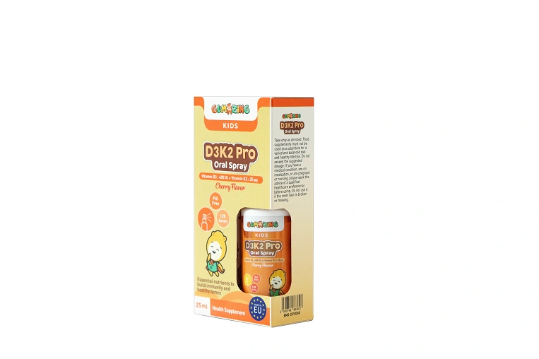 Gumazing vitamin D3 K2 spray