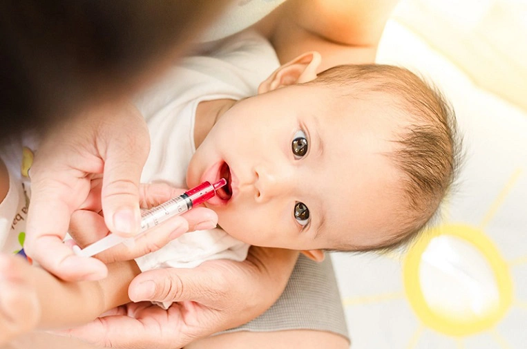 men vi sinh uống trước hay sau ăn