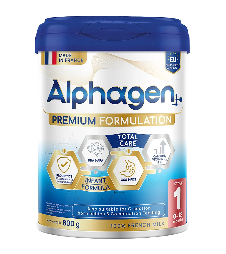 sữa tăng cân cho bé 0-6 tháng Alphagen