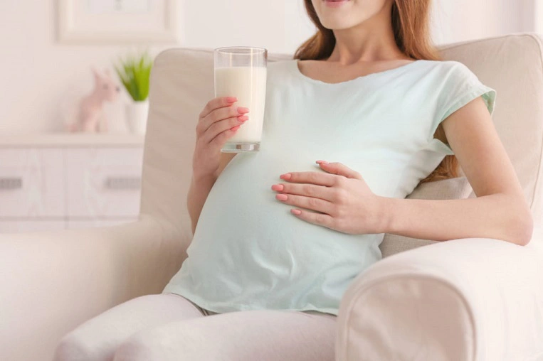  sữa tươi không đường cho bà bầu