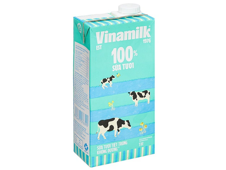 sữa tươi không đường cho bà bầu