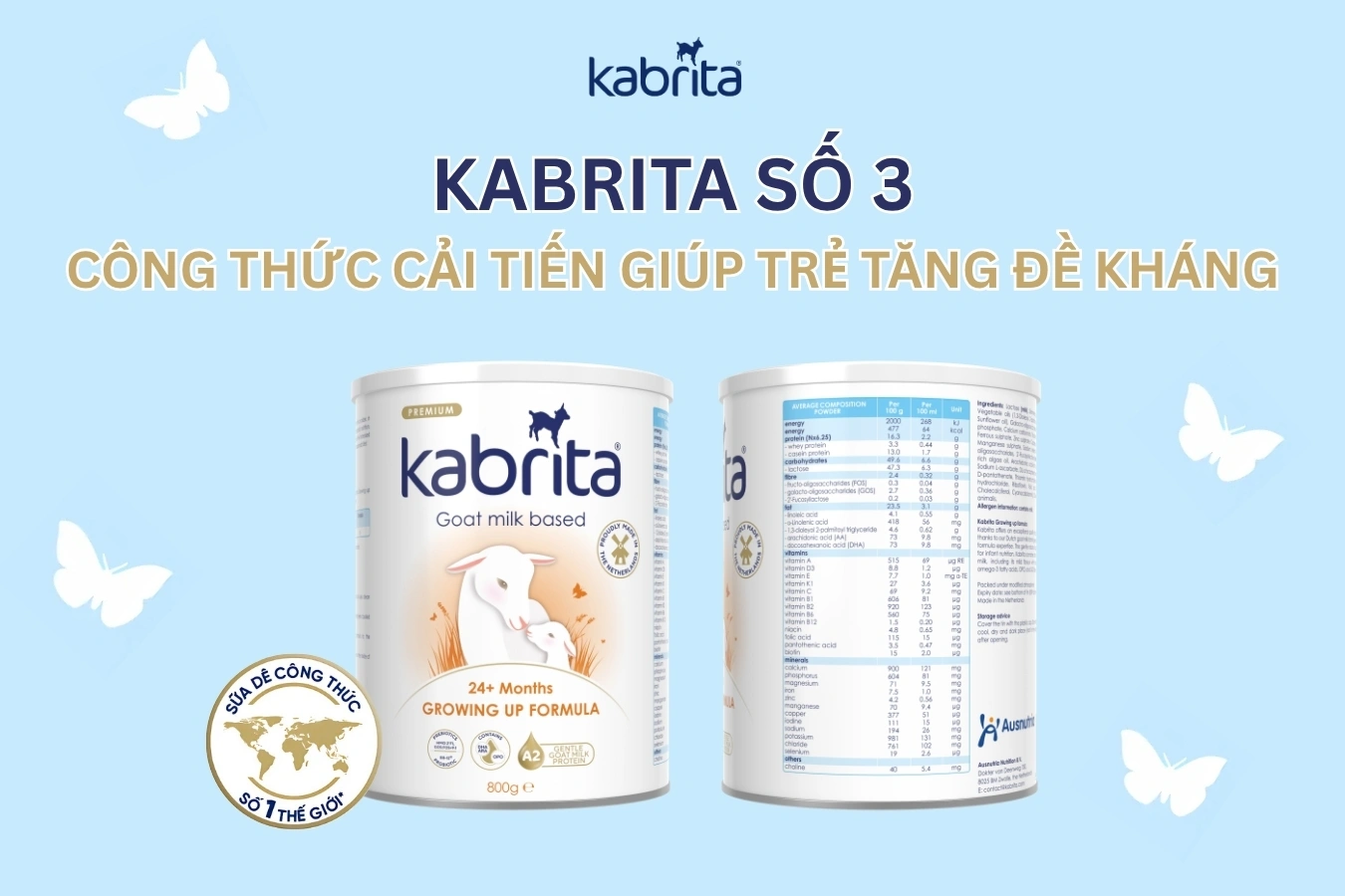 Sữa tăng sức đề kháng cho bé