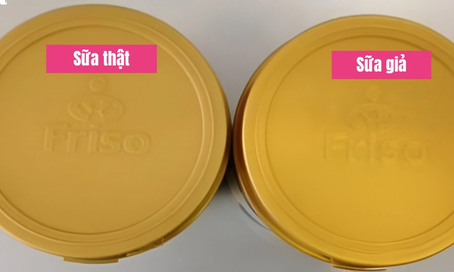 Cách nhận biết sữa giả bằng bao bì.
