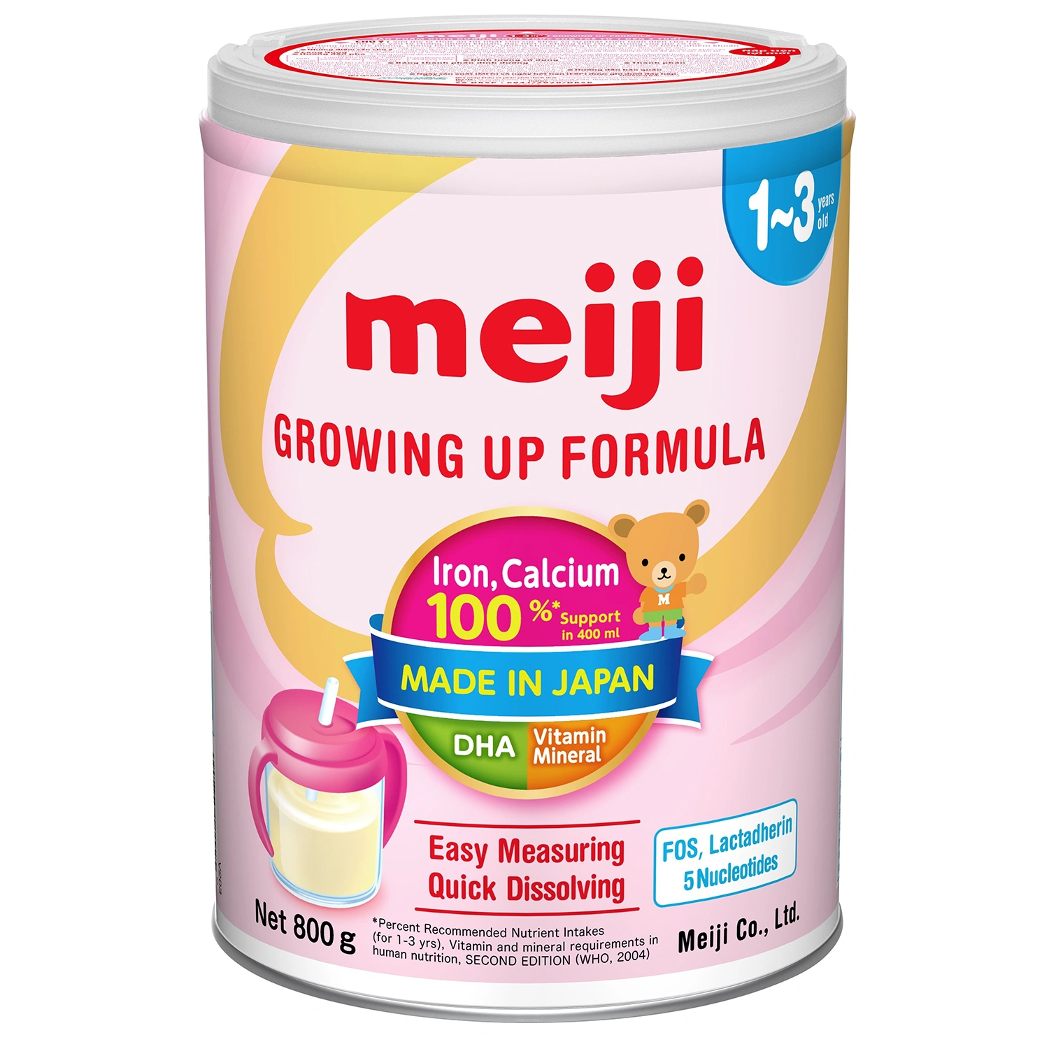 Sữa Meiji cung cấp bộ dinh dưỡng đa dạng để hỗ trợ bé phát triển.