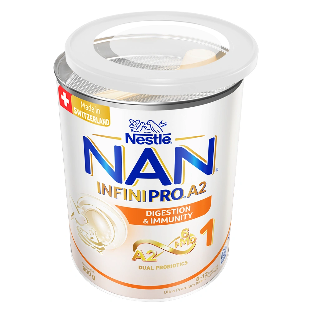Phân biệt sữa NAN thật - giả bằng bao bì.