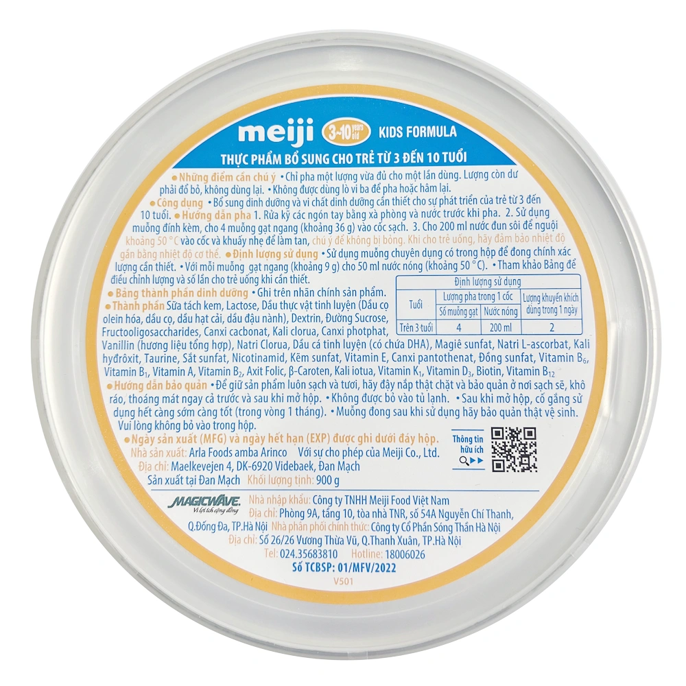 Phân biệt sữa Meiji giả dựa trên bao bì.