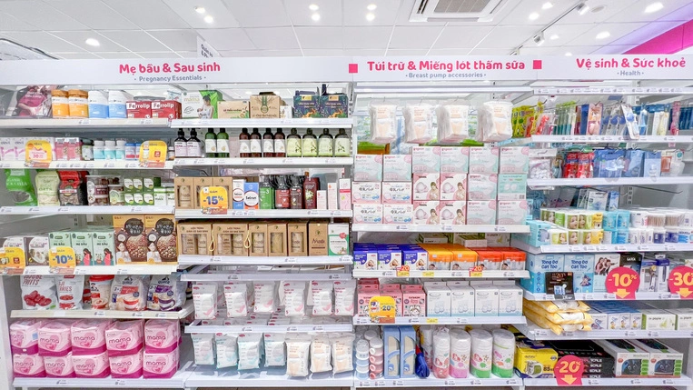 quầy kệ con cưng hà nội