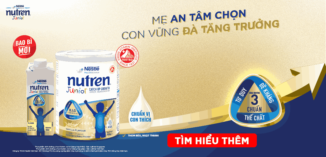 sữa Nutren Junior có mấy loại