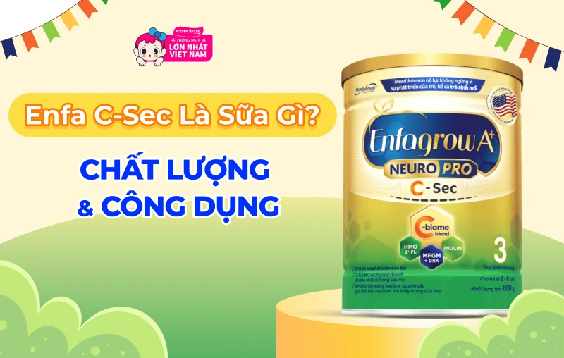 sữa enfa c-sec cho trẻ sinh mổ