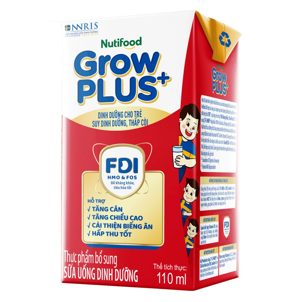 Sữa bột pha sẵn GrowPLUS+ Suy Dinh Dưỡng