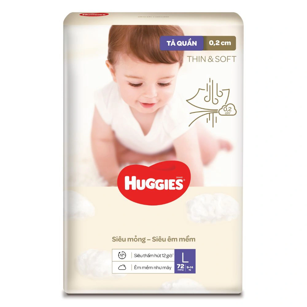 bỉm m&ugrave;a h&egrave; cho b&eacute; Huggies