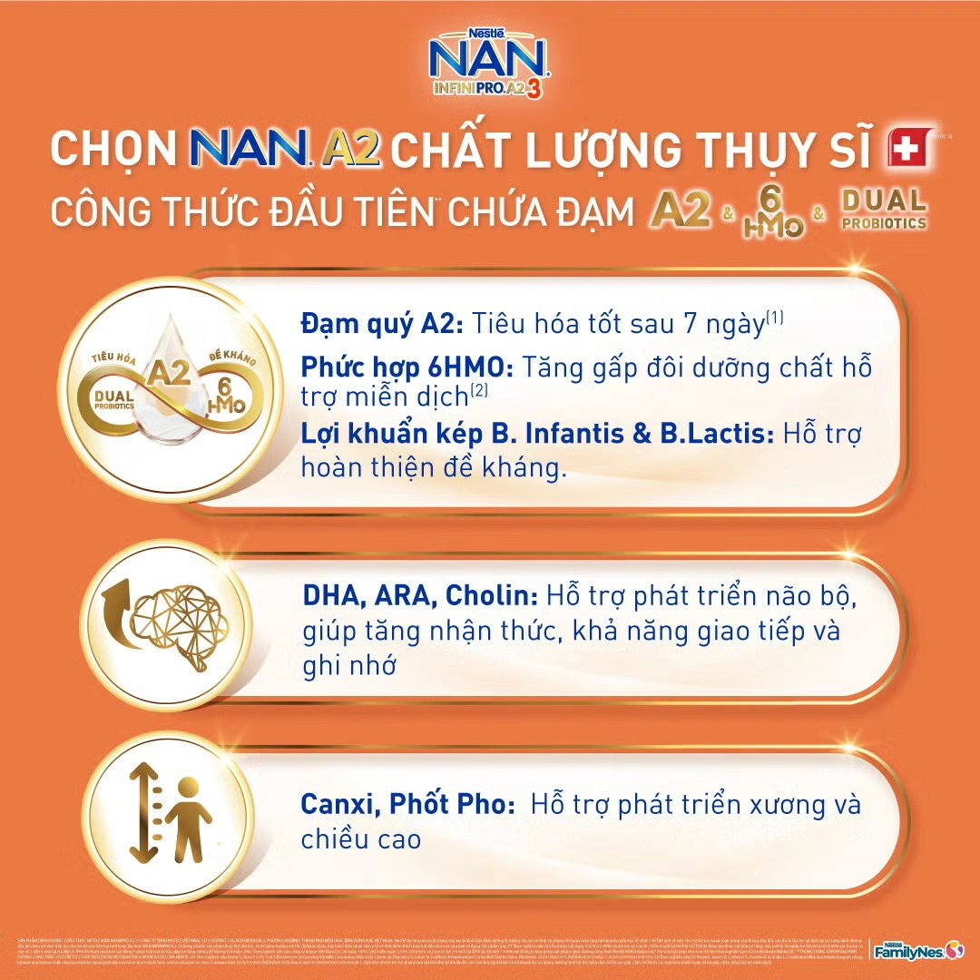 sữa nan c&oacute; tăng c&acirc;n kh&ocirc;ng
