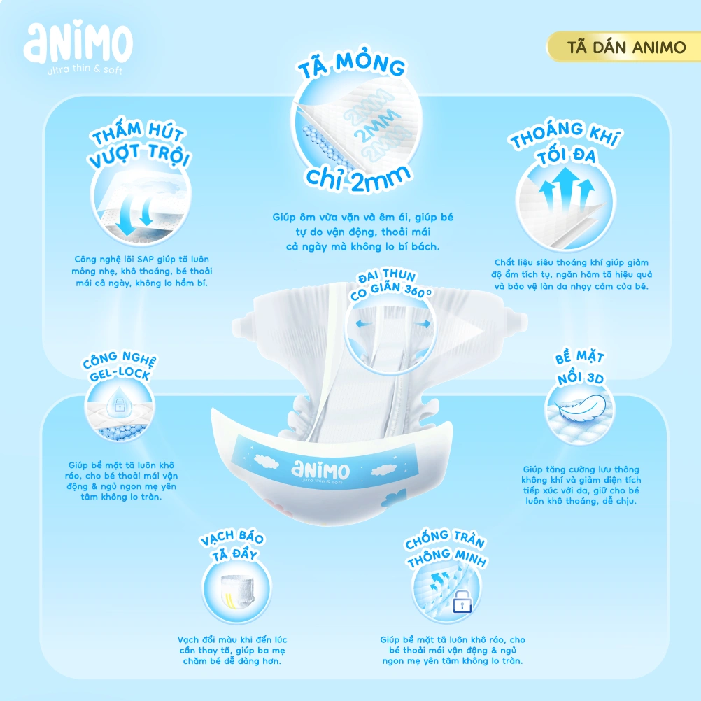 miếng l&oacute;t sơ sinh