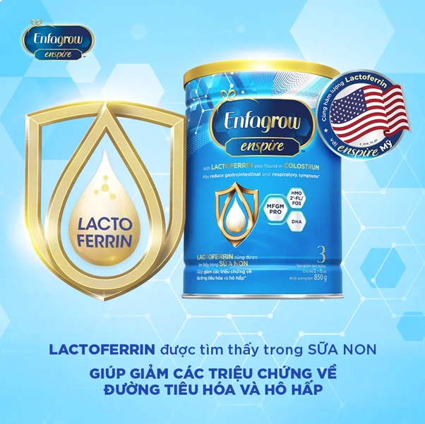 Giá sữa Enfagrow Enspire trên thị trường.