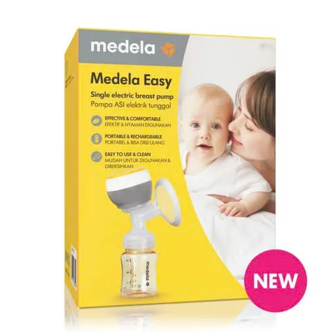 Medela Easy sở hữu c&ocirc;ng nghệ h&uacute;t 2 pha m&ocirc; phỏng nhịp b&uacute; của b&eacute;.