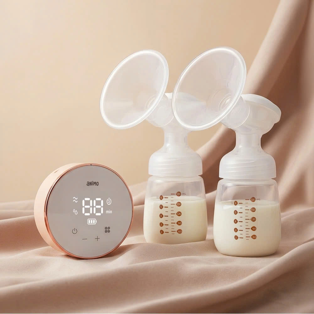 Mẹ nên mua máy hút sữa loại nào? Animo Maxflow Lite có 3 chế độ hoạt động và 9 lực hút linh hoạt