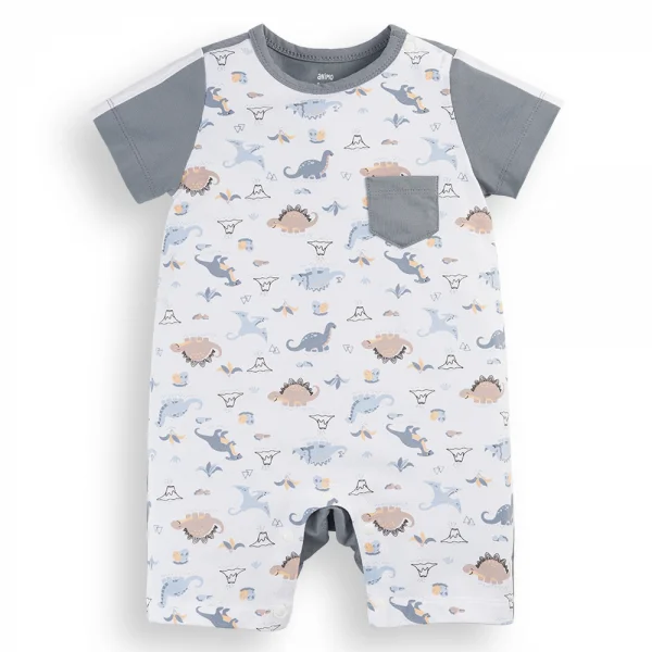 Bodysuit h&igrave;nh khủng long lu&ocirc;n nằm trong top y&ecirc;u th&iacute;ch của c&aacute;c b&eacute; trai sơ sinh.