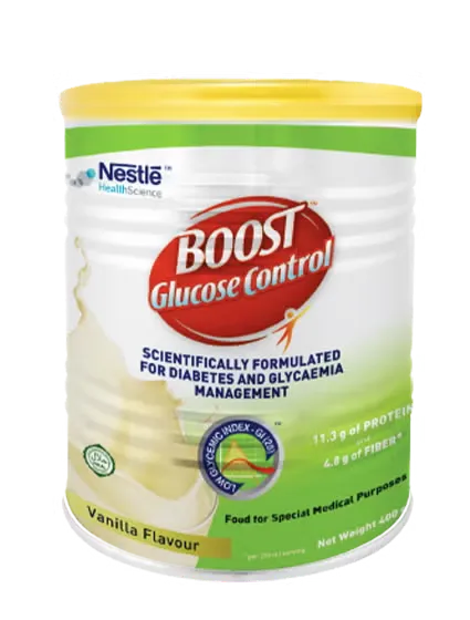 Sữa Nestl&eacute; Boost Glucose Control d&agrave;nh cho bầu mẹ tiểu đường thai kỳ.