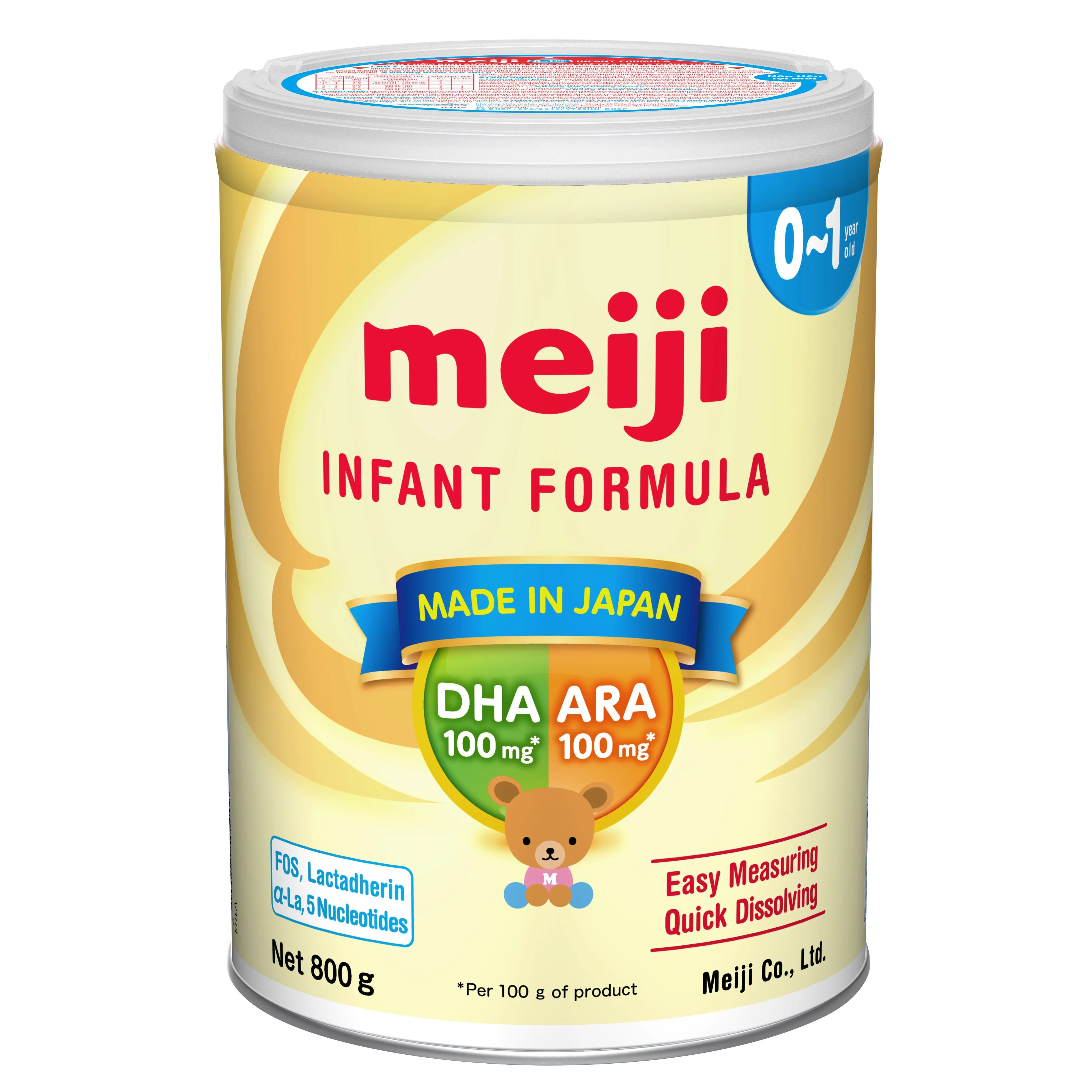 “Sữa rau” Meiji hỗ trợ cho trẻ sơ sinh một hệ tiêu hóa hiệu quả, hấp thu trọn vẹn để tăng cân khỏe mạnh.