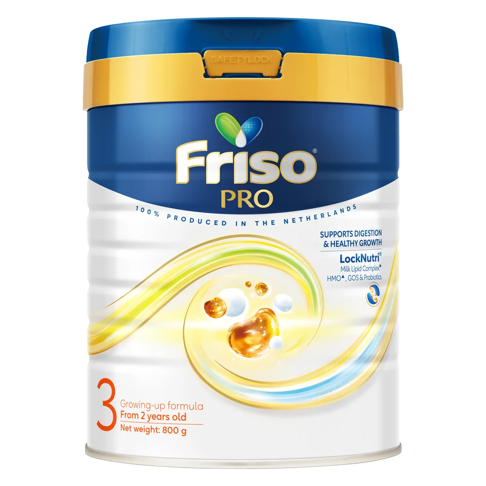 Sữa Friso Pro nổi bật với phức hợp MLC.