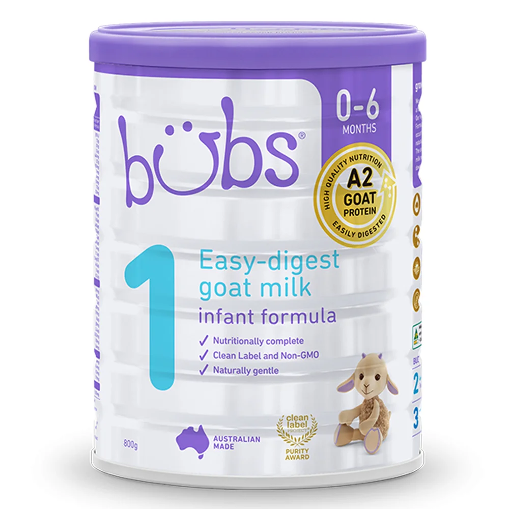 &nbsp;Sữa d&ecirc; Bubs Goat số 1 800g l&agrave; d&ograve;ng sữa cao cấp đến từ &Uacute;c