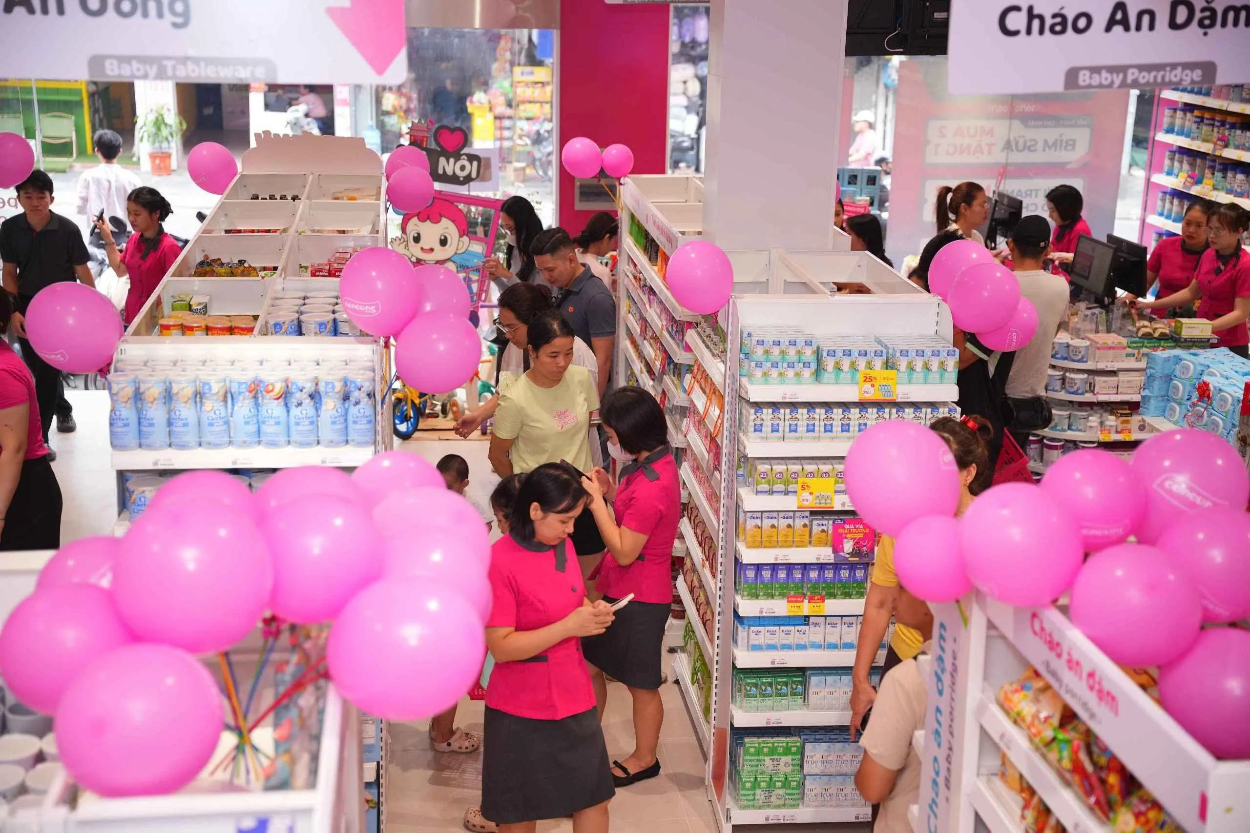 Mua sữa Aptamil ch&iacute;nh h&atilde;ng 100% tại Con Cưng.