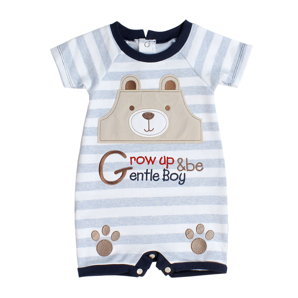 1 PC HALF ROMPER SET gau