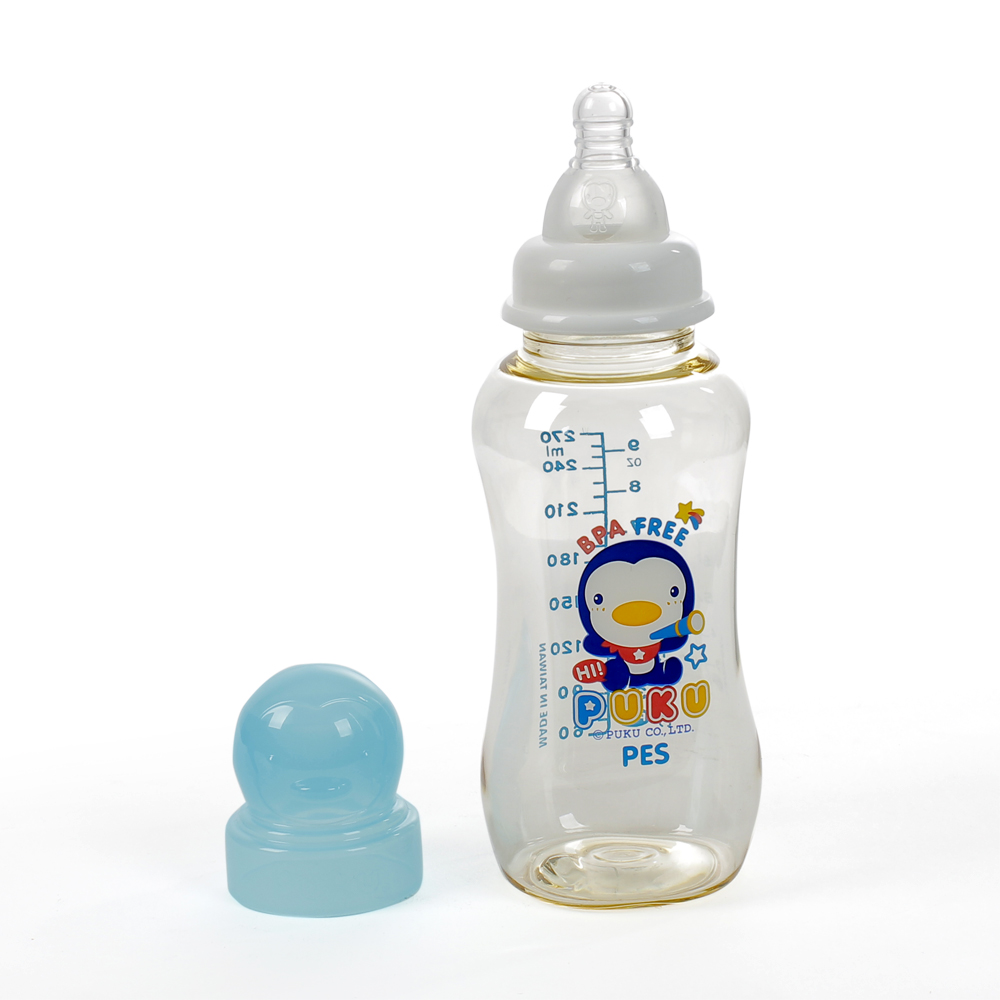 Bình sữa PUKU nhựa PES cổ thường 270ml 2