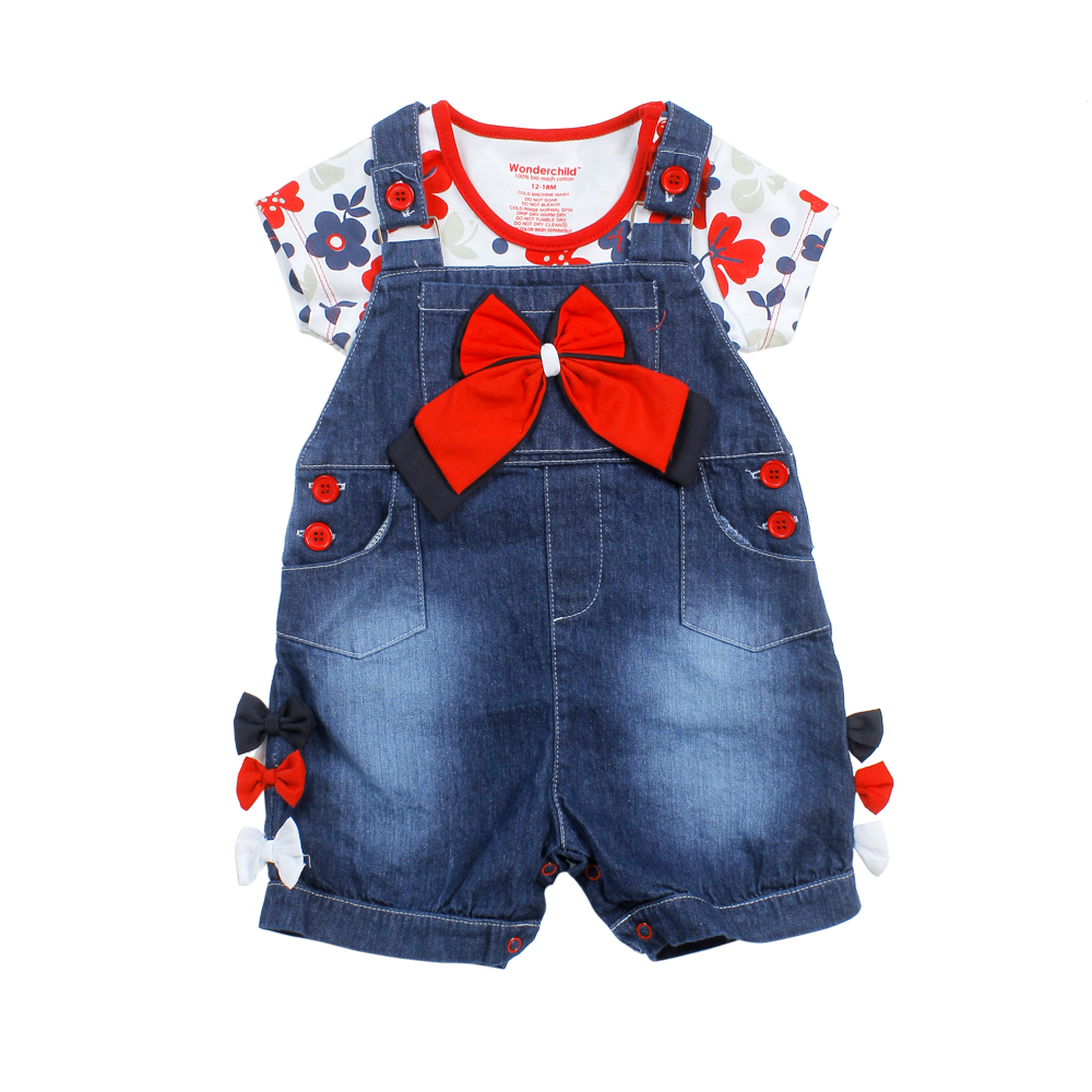 2 PCS T-SHIRT & BIB PANT  SET 5